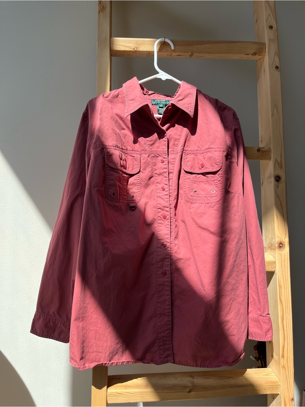 Ralph Lauren Men's Button-Down Shirt in Dusty Rose